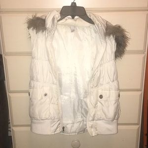 Winter Vest w/fur hood
